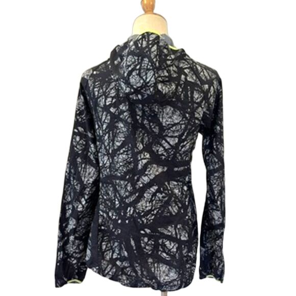 Nike Enchanted Forest Impossibly Light Windbreaker Hoodie Small Full Zip Black S - Picture 2 of 9
